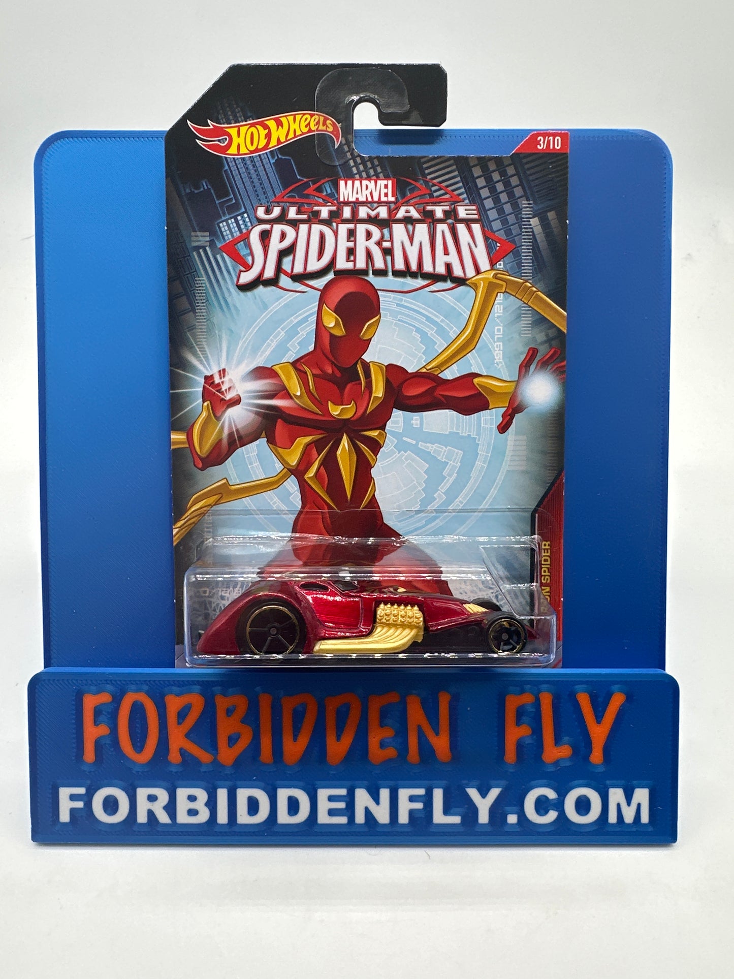 Hot Wheels - 2015 Wal Mart Exclusive Marvel Ultimate Spider-Man Series - Complete Set of 10