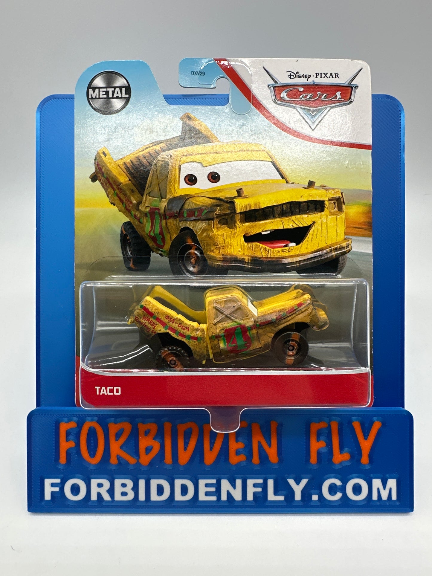 Disney Pixar Cars Movie - Metal Logo Card Release - Thunder Hollow Demo Derby - Taco