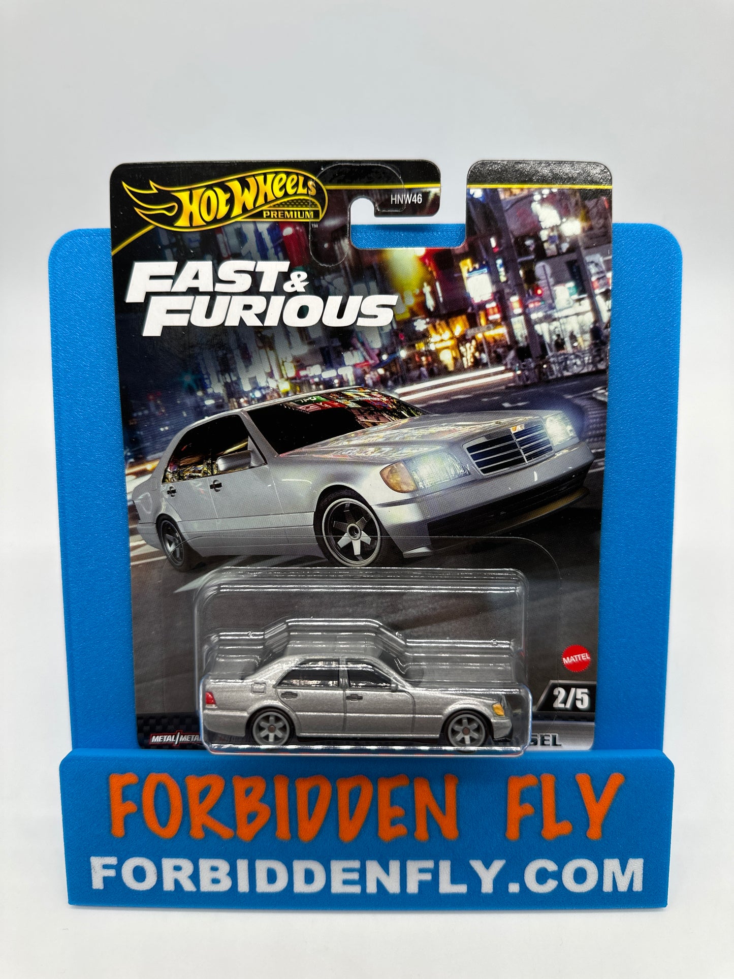 Hot Wheels Premium - Fast & Furious 2024 Mix G - #2/5 - Mercedes-Benz 500 SEL - Silver