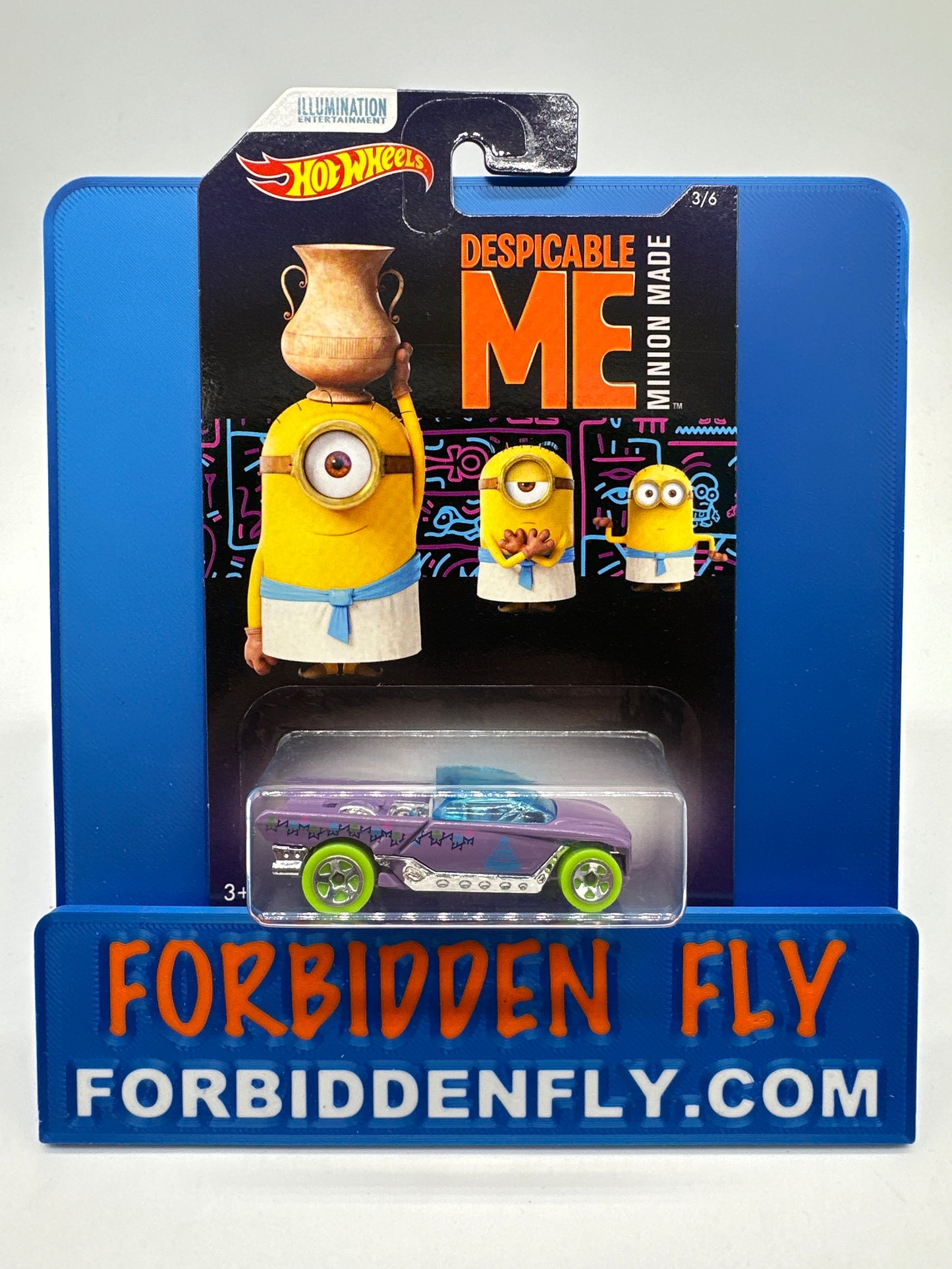 Hot Wheels - 2017 Despicable Me Minion Made Series - Complete Set of 6