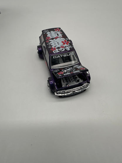 Kaido House (x MiniGT) - Regular Release #114 - Purple Datsun Kaido 510 Wagon Hanami V3