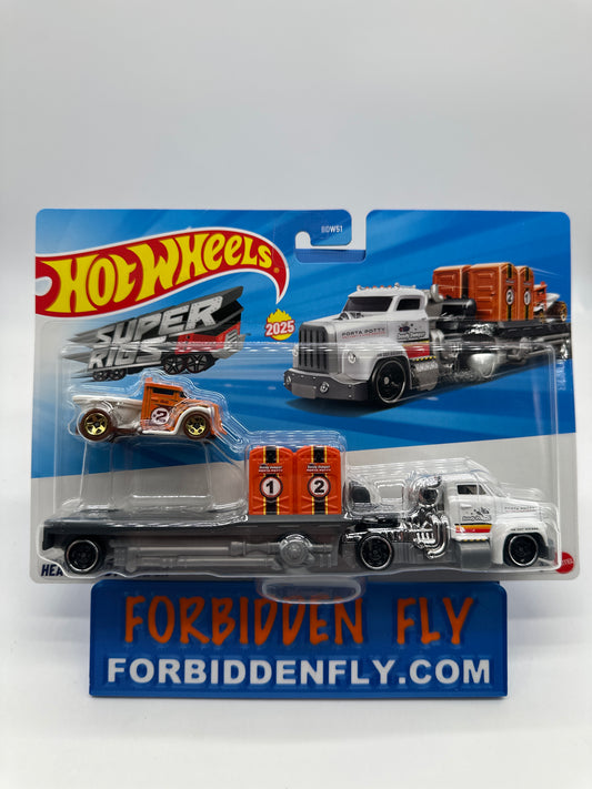 Hot Wheels Super Rigs - 2025 - Heavy Doody Dumper and Gotta Go