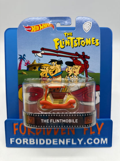 Hot Wheels 2017 Retro Entertainment Premium Single - The Flintstones - The Flintmobile (Movie Reel Packaging)