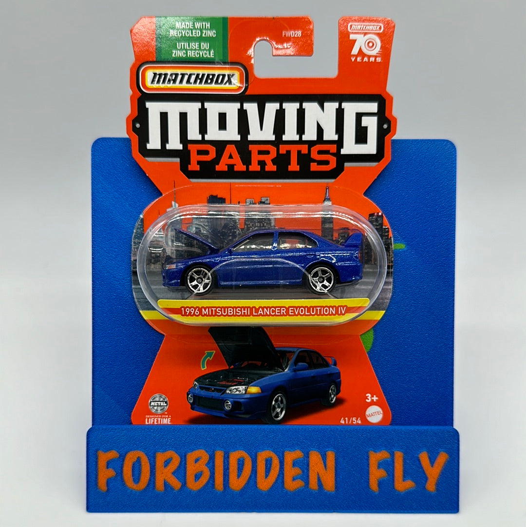 Matchbox Moving Parts Series -  1996 Mitsubishi Lancer Evolution IV