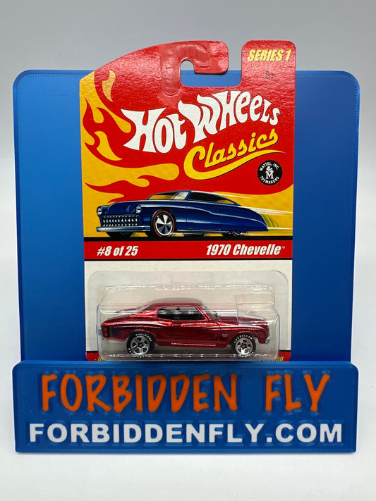 Hot Wheels Classics - Series 1 #8 of 25 - Red 1970 Chevelle