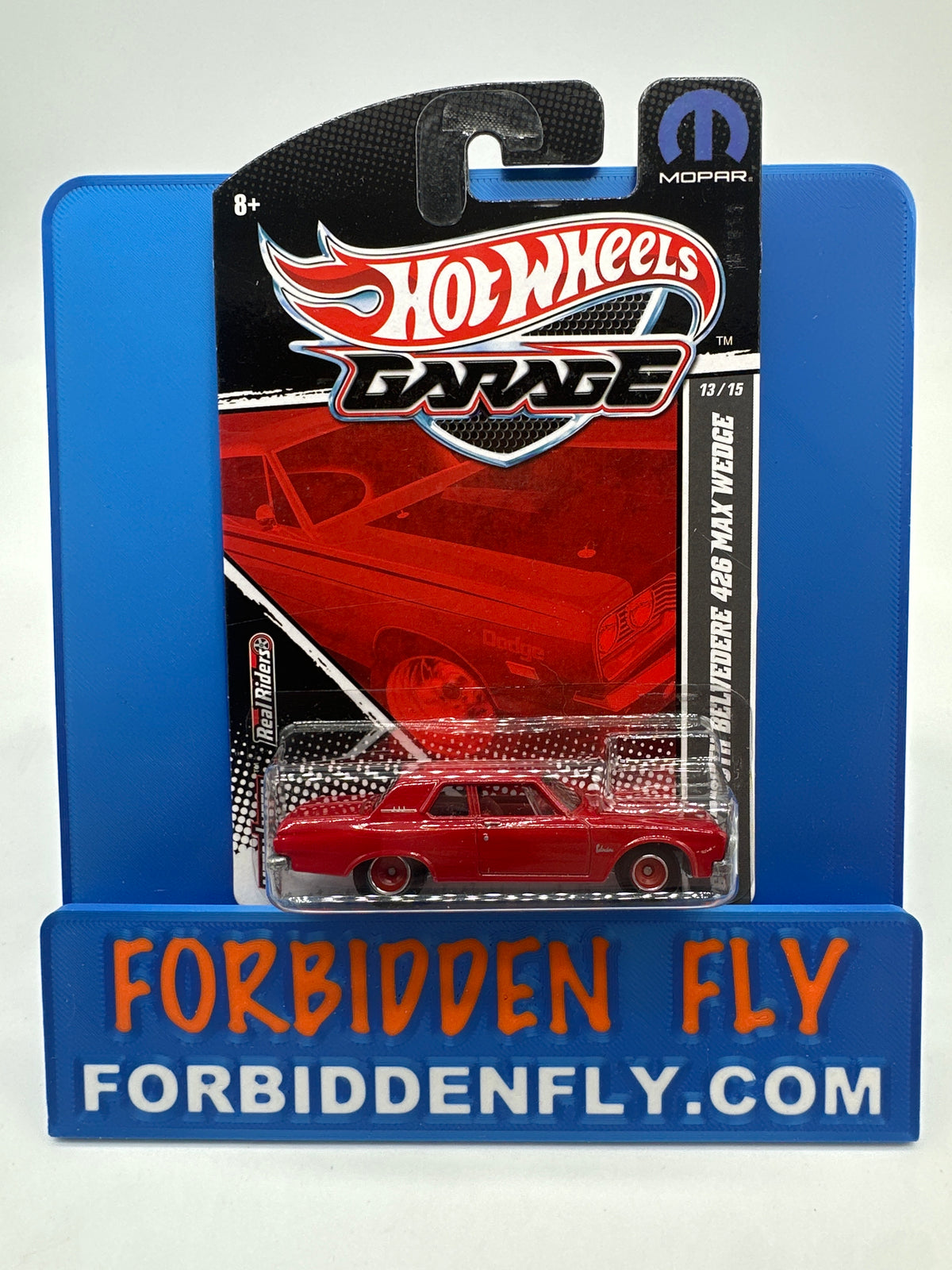 Hot Wheels Premium - HW Garage Series (Mopar) - Red ‘63 Plymouth Belvedere 426 Max Wedge (#13/15)