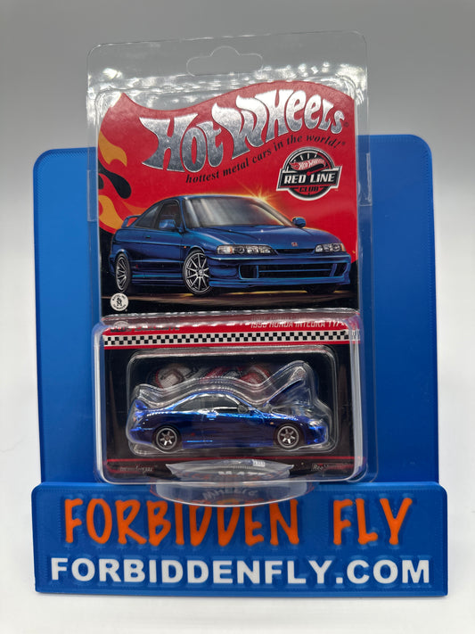 Hot Wheels RLC Red Line Club - 2025 Membership Release - 1995 Honda Integra Type-R - Blue