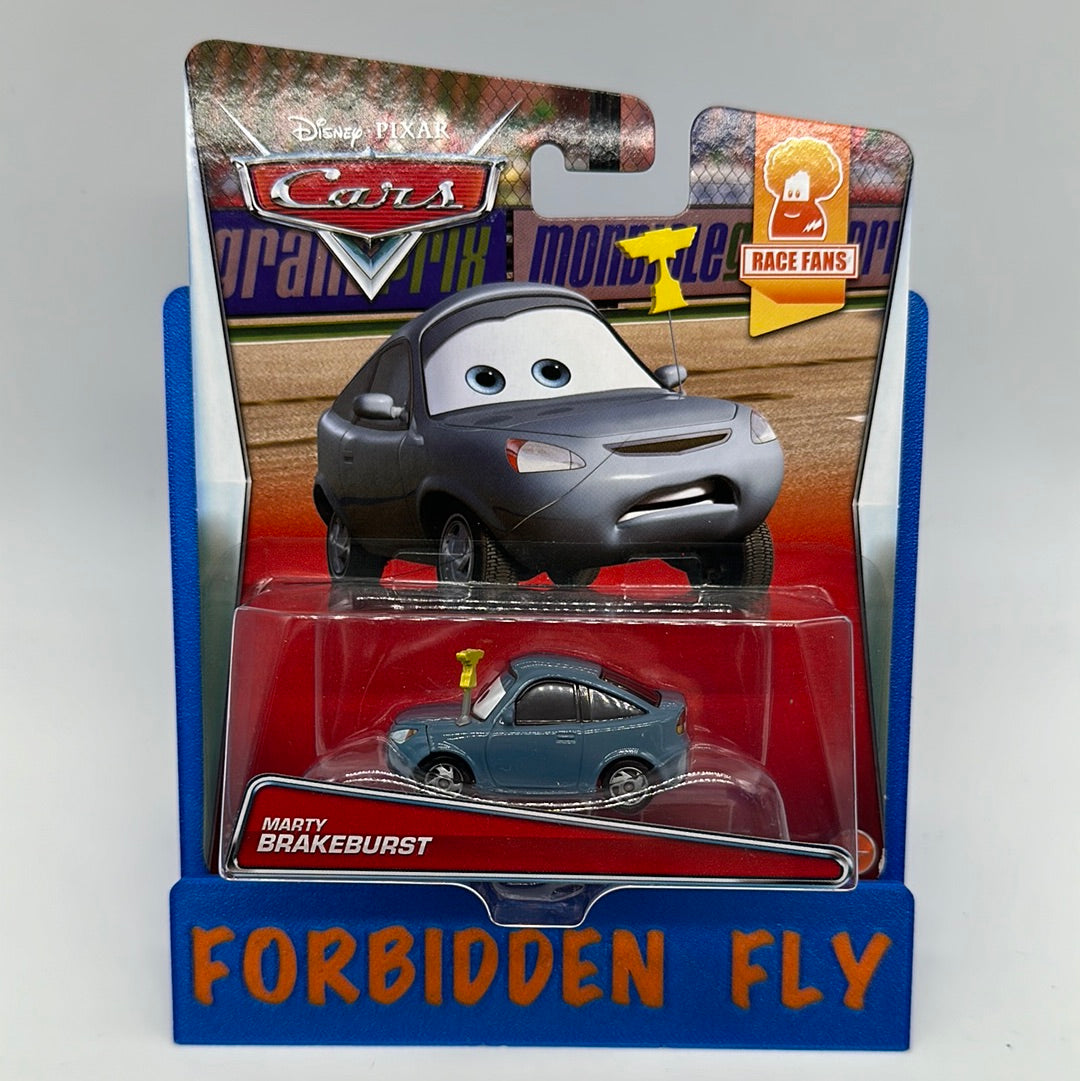Disney Pixar Cars Movie - Race Fans Series - Marty Brakeburst