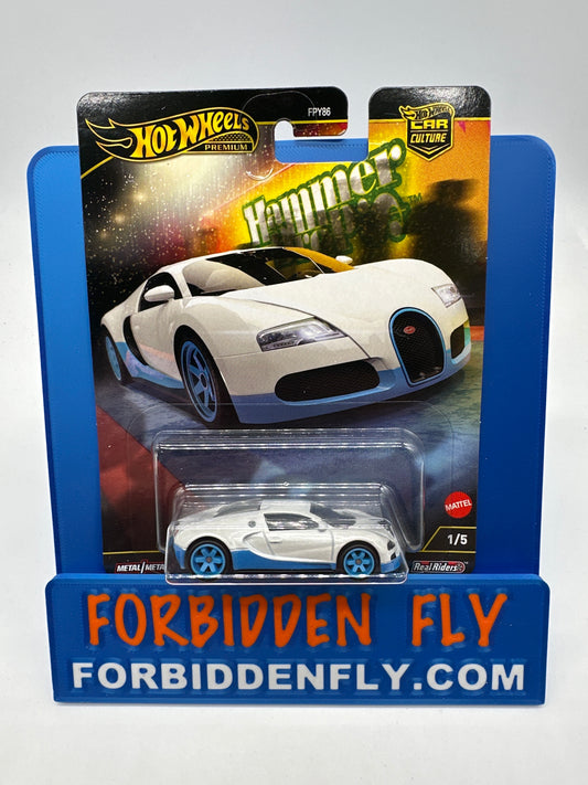 Hot Wheels Car Culture Premium - 2025 Hammer Drop Series - #1/5 - Bugatti Veyron