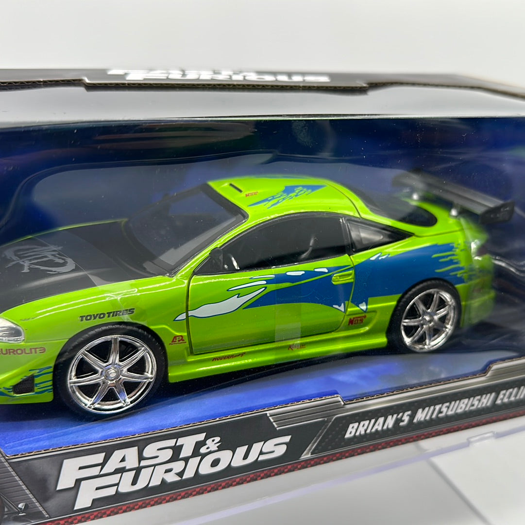 Jada 1:24 Scale - Fast and Furious - Brian’s Mitsubishi Eclipse