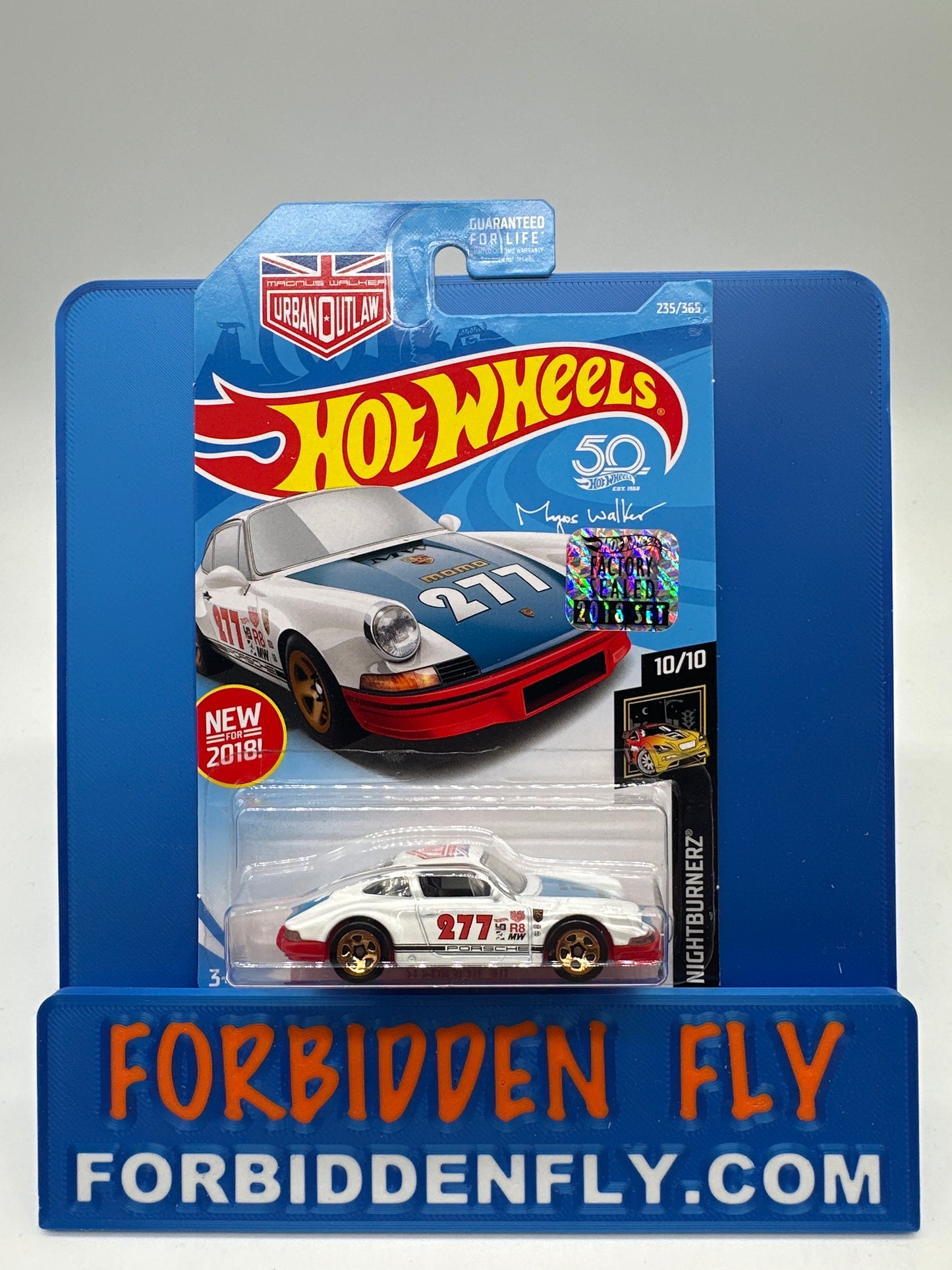 Hot Wheels Mainline - Factory Stickered 2018 - ‘71 Porsche 911 Magnus Walker Urban Outlaw - Lot Of 2