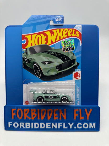 Hot Wheels Mainline - Factory Stickered 2024 - ‘15 Mazda MX-5 Miata - Lot Of 2