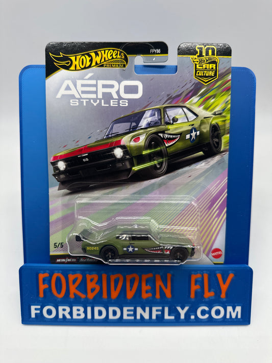 Hot Wheels Car Culture Premium - 2026 Aero Styles Series Single - #5/5 Custom ‘70 Chevy Nova