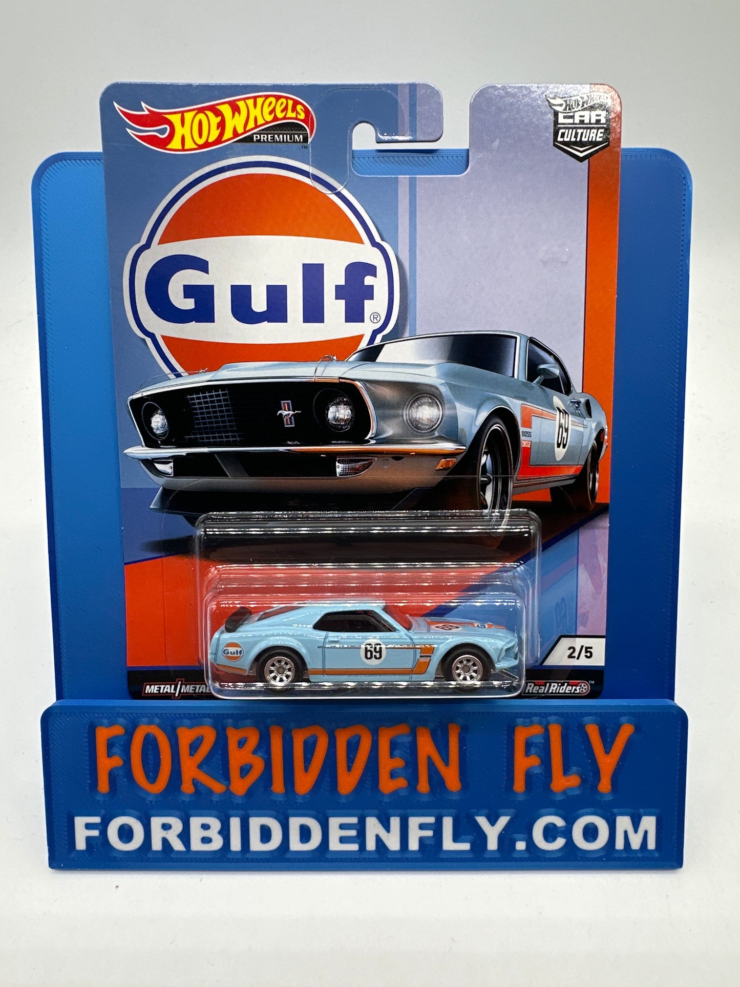 Hot Wheels Car Culture - Gulf Gas Premium Set of 5
