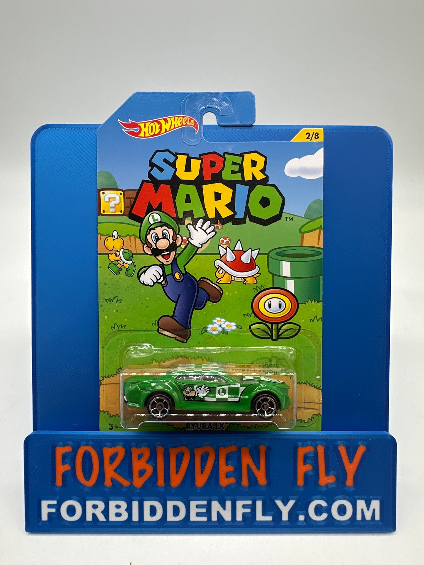 Hot Wheels - 2016 Wal Mart Exclusive - Nintendo Super Mario Series - Complete Set of 8