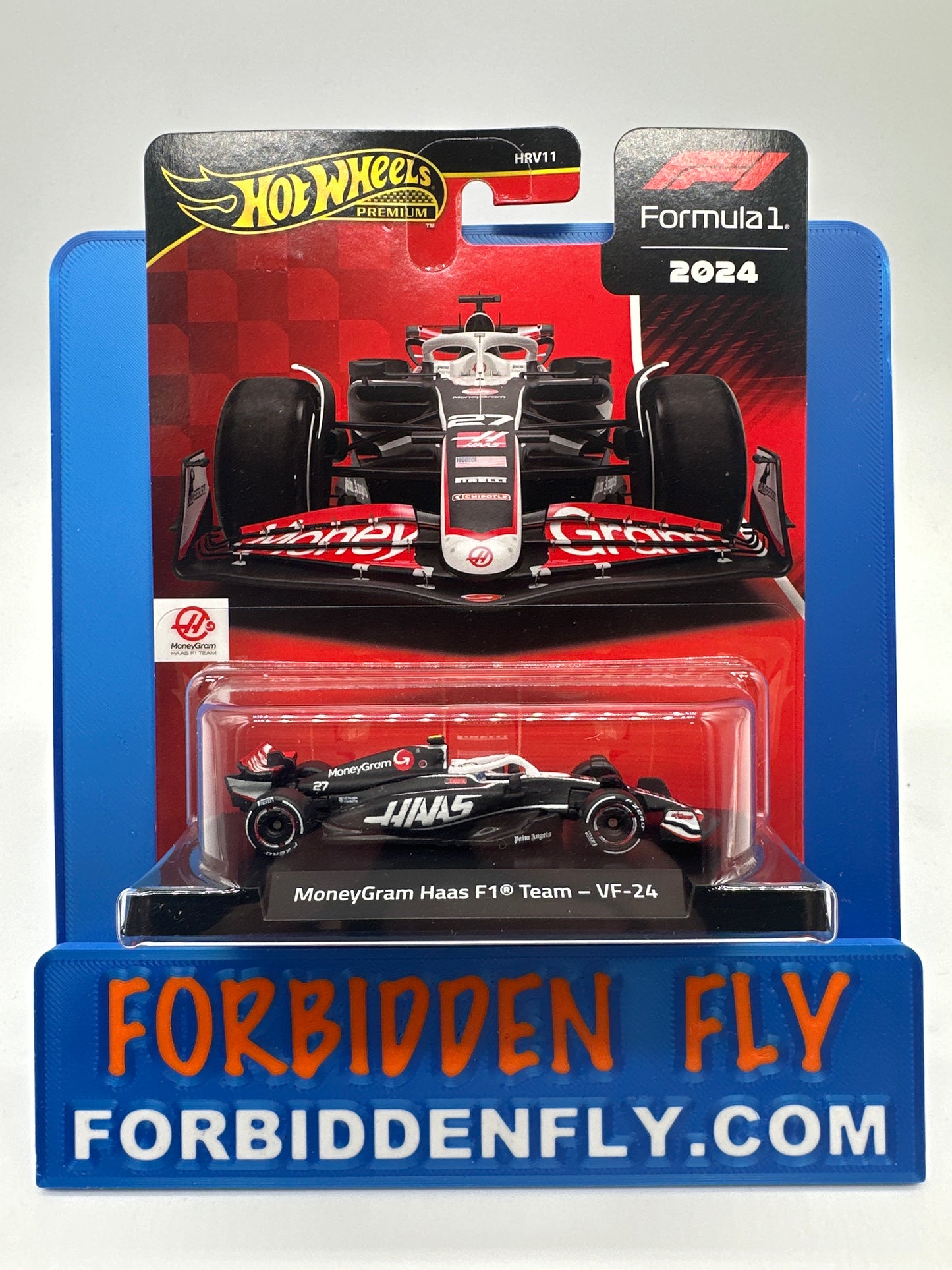 Hot Wheels 2025 Formula 1 Premium Series - Money Gram Haas Racing #27 - Nico Hulkenburg
