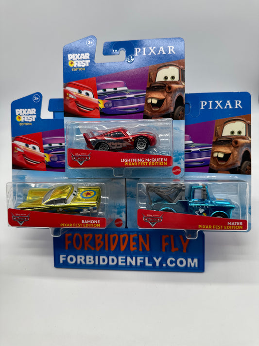 Disney Pixar Cars - 2020 Pixar Fest Series - Complete Set of 3