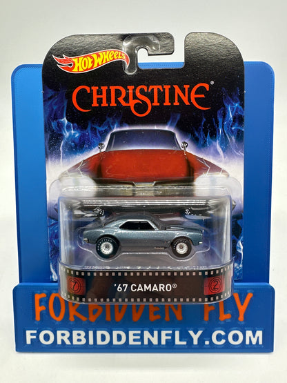 Hot Wheels 2015 Retro Entertainment Premium Single - Christine - ‘67 Camaro (Movie Reel Packaging)