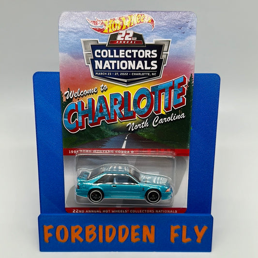 Hot Wheels 22nd Annual Collector’s Nationals Convention - 2022 Charlotte, NC - Teal 1993 Ford Mustang Cobra R