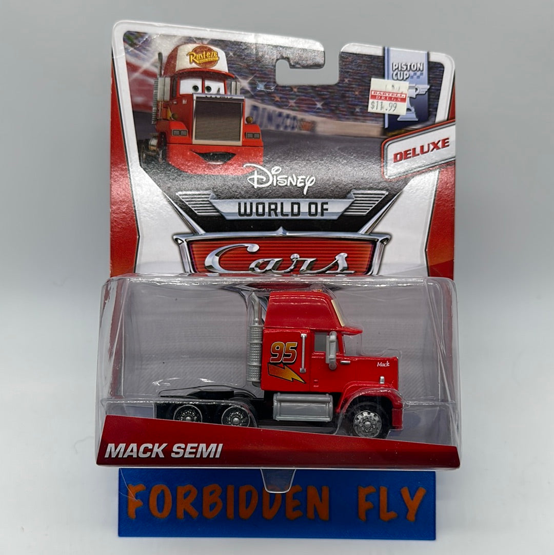 Disney Pixar Cars Movie - World of Cars Piston Cup Series - Deluxe Mack (Semi)