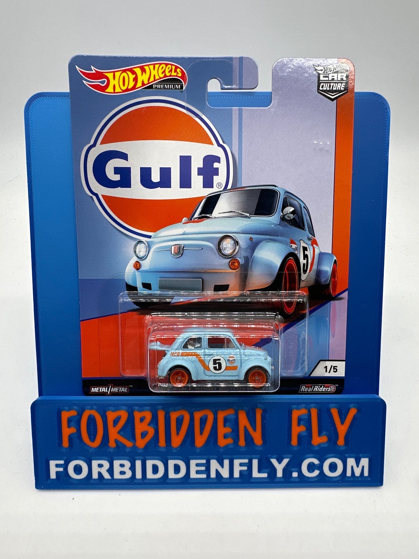 Hot Wheels Car Culture - Gulf Gas Premium Set of 5
