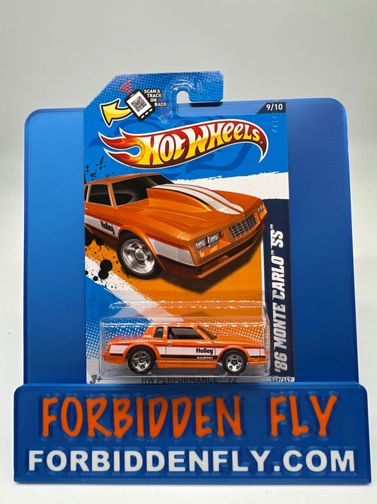 Hot Wheels 2012 HW Performance - ‘86 Monte Carlo SS Holley - Orange