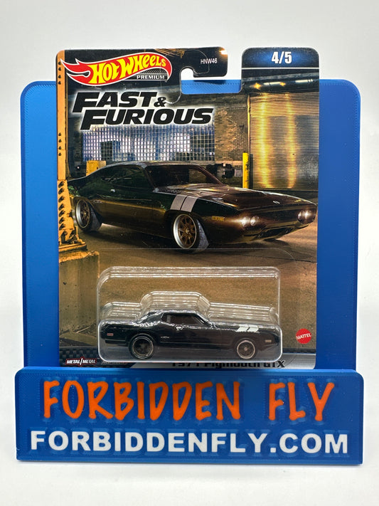 Hot Wheels Premium - Retro Entertainment Fast & Furious 2023 Mix B Single - #4/5 - 1971 Plymouth GTX