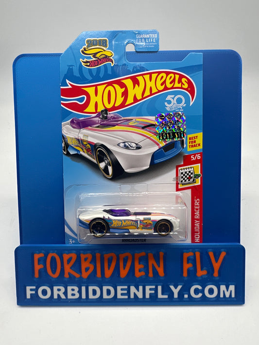 Hot Wheels Regular Treasure Hunt - Factory Stickered 2018 H Case - Rrroadster