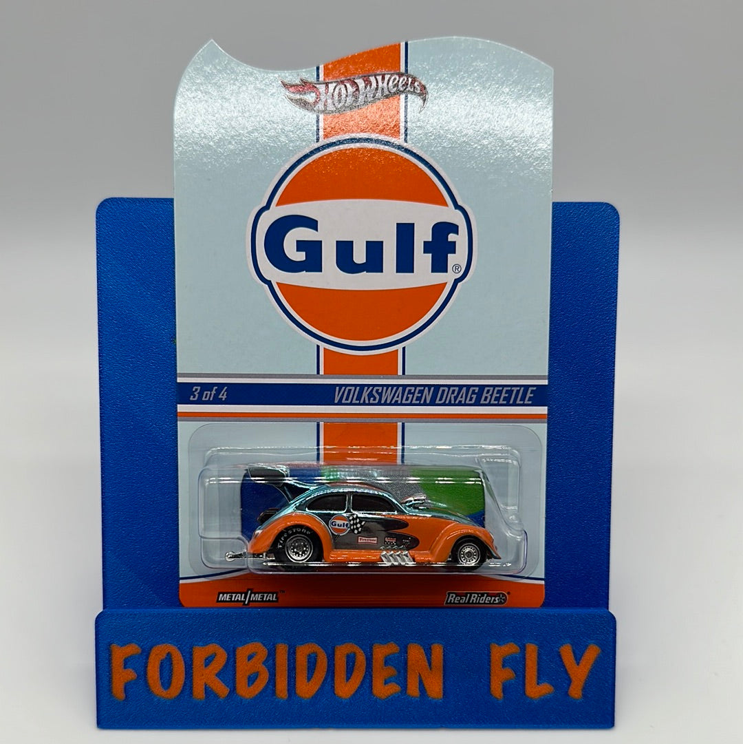 Hot Wheels RLC Red Line Club - 2013 Release - Gulf Volkswagen Drag
