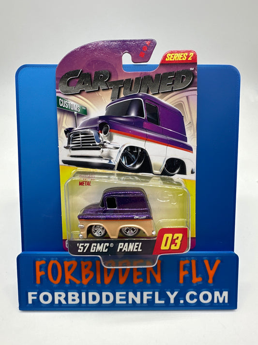 CarTuned - Walgreens Exclusive - Series 2 - #3 - Purple ‘57 GMC Panel