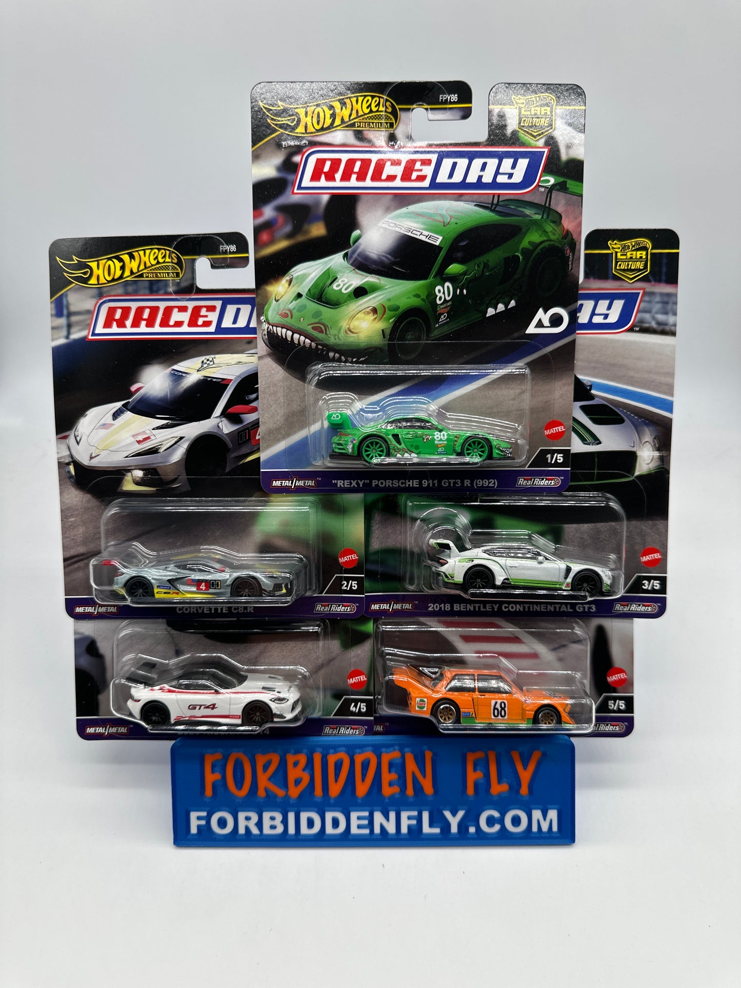 Hot Wheels Car Culture -  2024 Race Day - Premium Set of 5