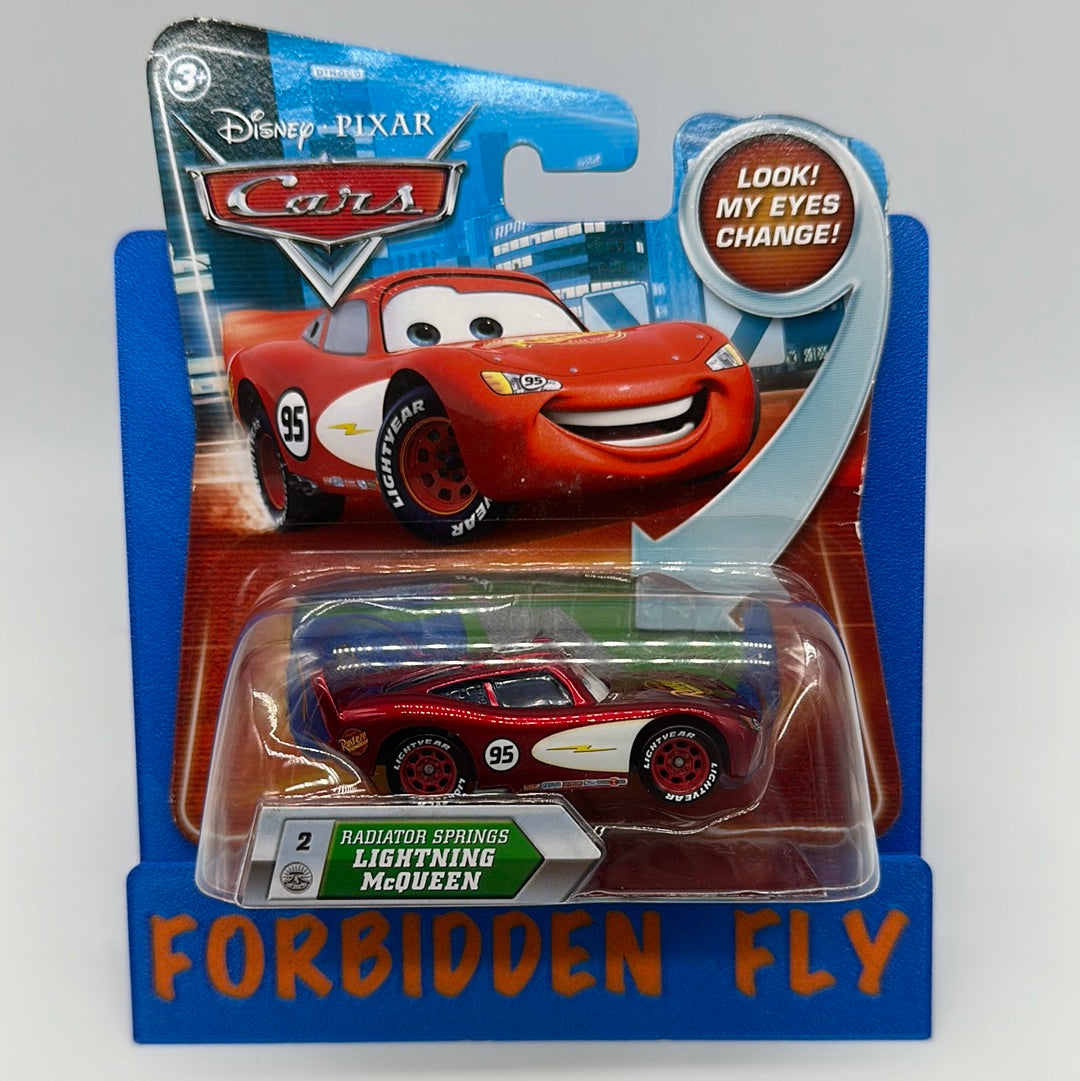 Disney Pixar Cars Movie - Radiator Springs Lightning McQueen Eye Changing