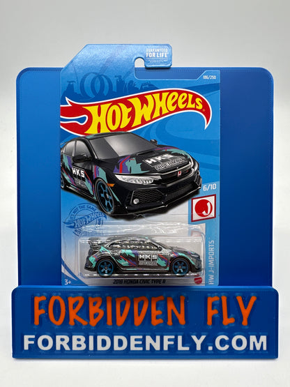 Hot Wheels 2021 Super Treasure Hunt - HKS 2018 Honda Civic Type R