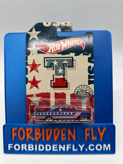 Hot Wheels - 2018 - Stars and Stripes Series - Complete Set of 10