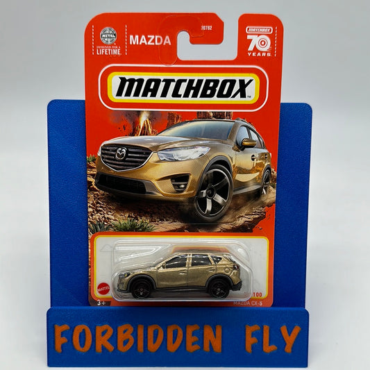 Matchbox Mainline - 70 Years - #51/100 - Gold Mazda CX-5