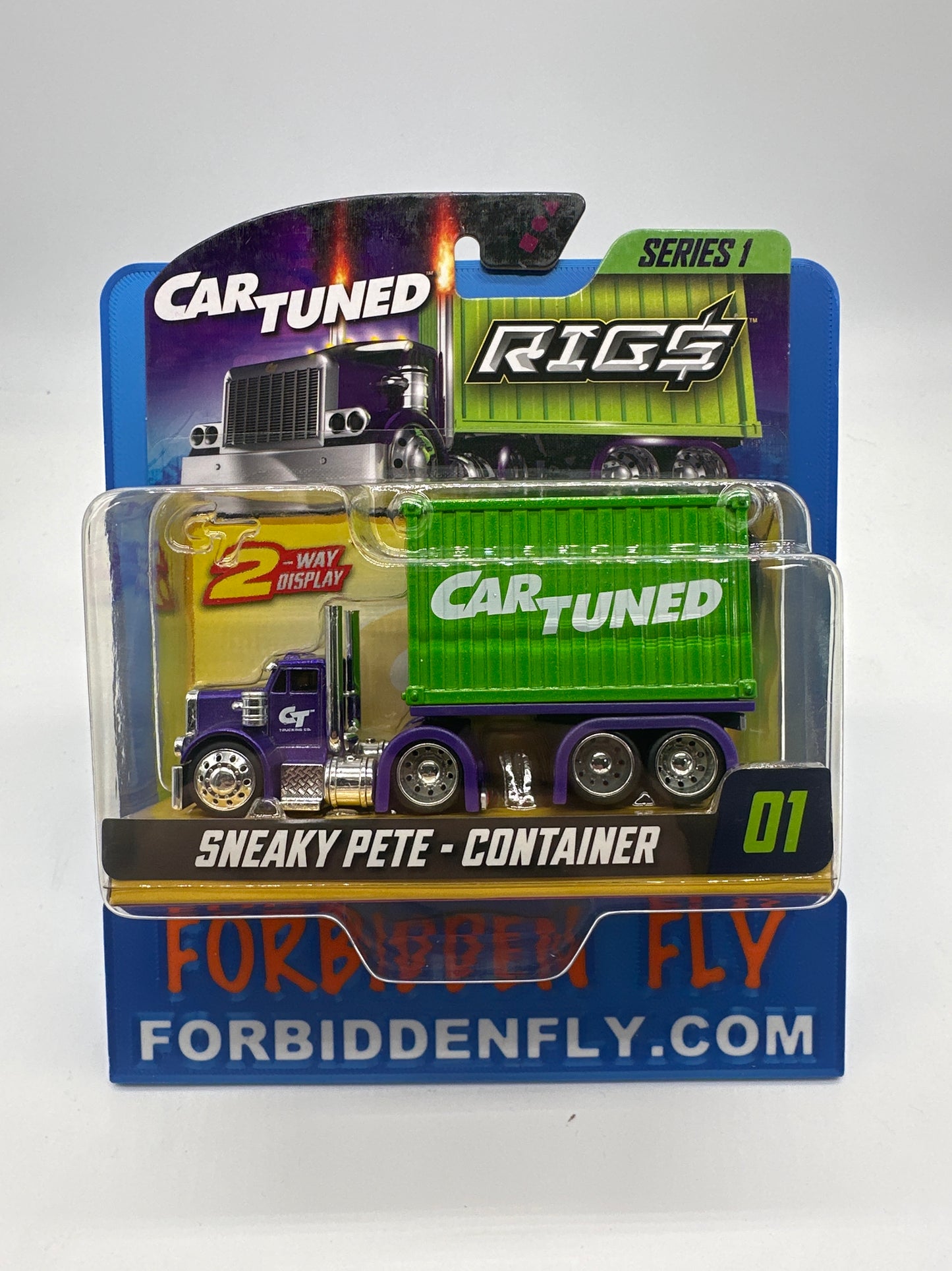 CarTuned - Rigs (Rig$) Series 1 - #01 Sneaky Pete - Purple & Green