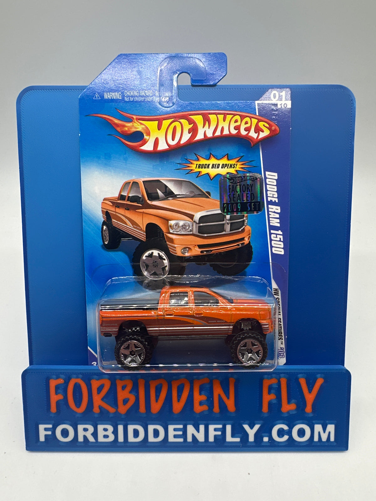 Hot Wheels Mainline - 2009 Factory Stickered - HW Special Features Series - Dodge Ram 1500 - Lot Of 3