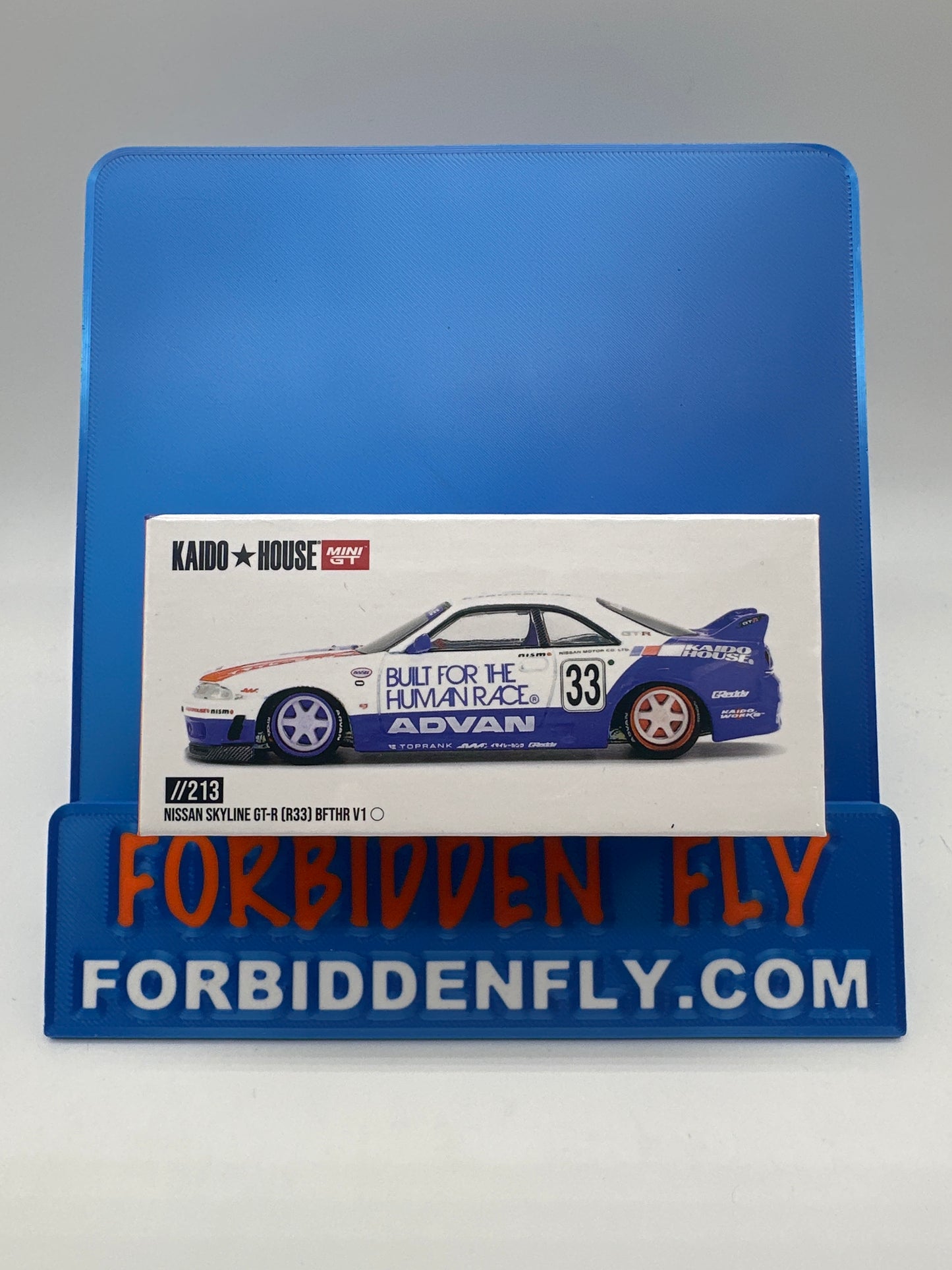 Kaido House (x MiniGT) - Regular #213 - Nissan Skyline GT-R (R33) BFTHR V1