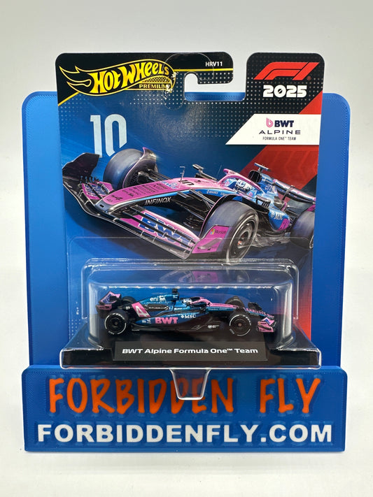 Hot Wheels 2025 Formula 1 Premium Series - BWT Alpine Formula One Team #10