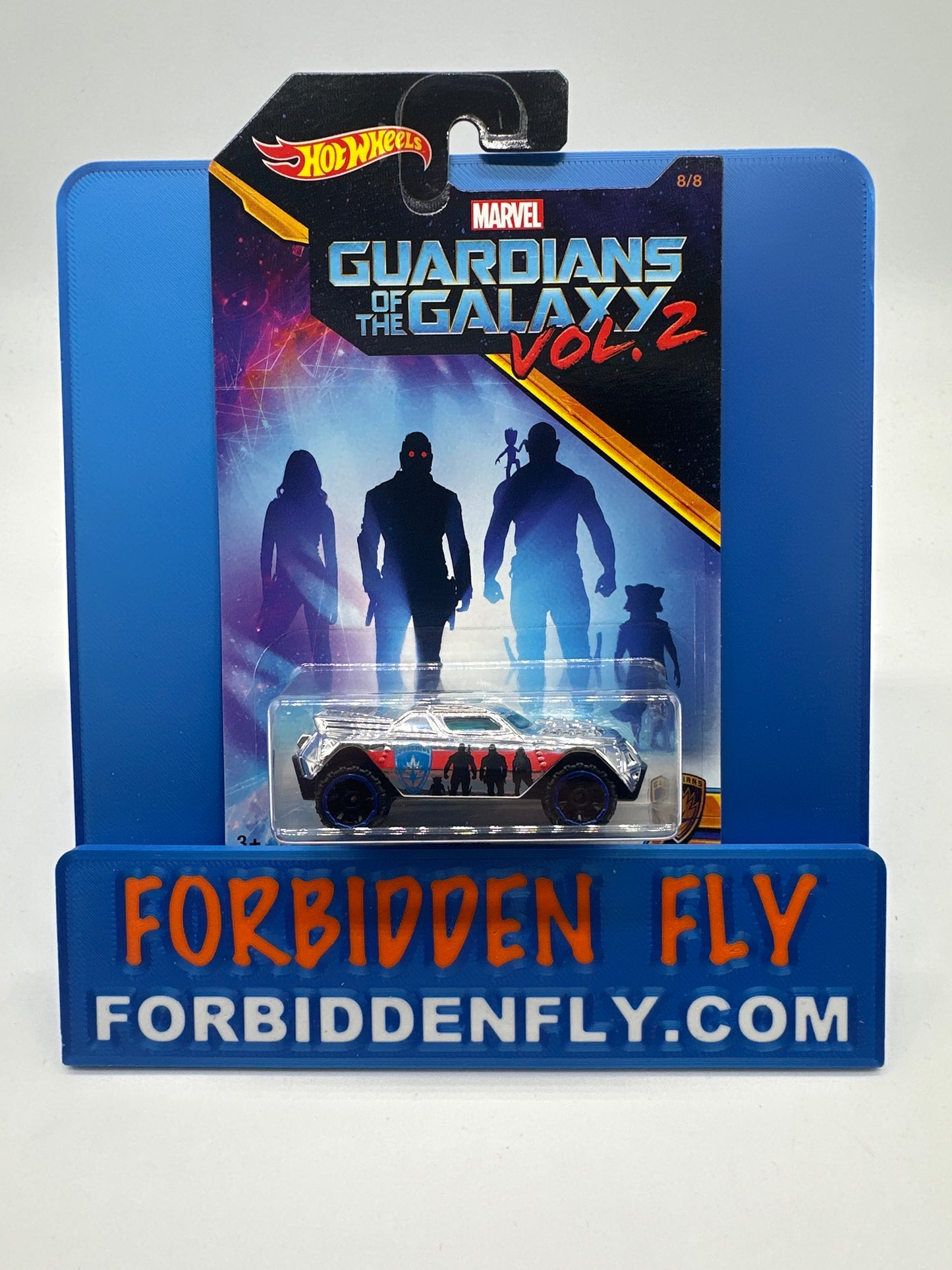 Hot Wheels - 2017 Wal Mart Exclusive Marvel Guardians Of The Galaxy Vol. 2 Series - Complete Set of 8