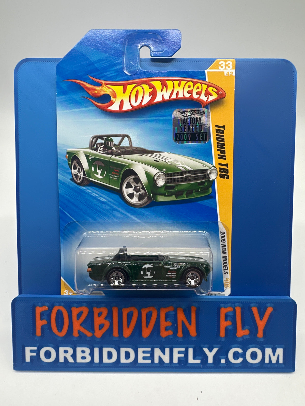 Hot Wheels Mainline - 2009 Factory Stickered - 2009 New Model Series - Triumph TR6 - Lot Of 2