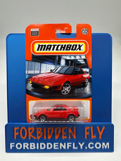 Matchbox - 2022 Mainline #16/100 - 1984 Toyota MR2 - All 4 Variations - Red