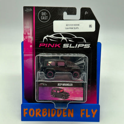 Jada 1:64 Scale - Pink Slips Series - Jeep Wrangler - Black