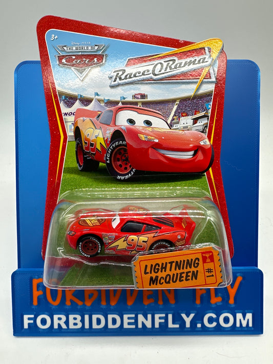 Disney Pixar Cars Movie - Race O Rama - Lightning McQueen