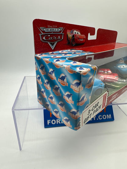 Disney Pixar Cars Movie - Race O Rama Series - Dinoco Showgirls 3 Car Gift Pack Set