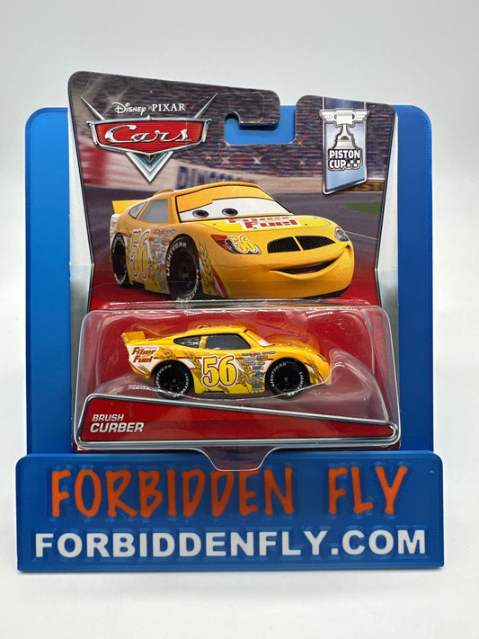 Disney Pixar Cars Movie - Piston Cup Series - Brush Curber (Fiber Fuel #56)