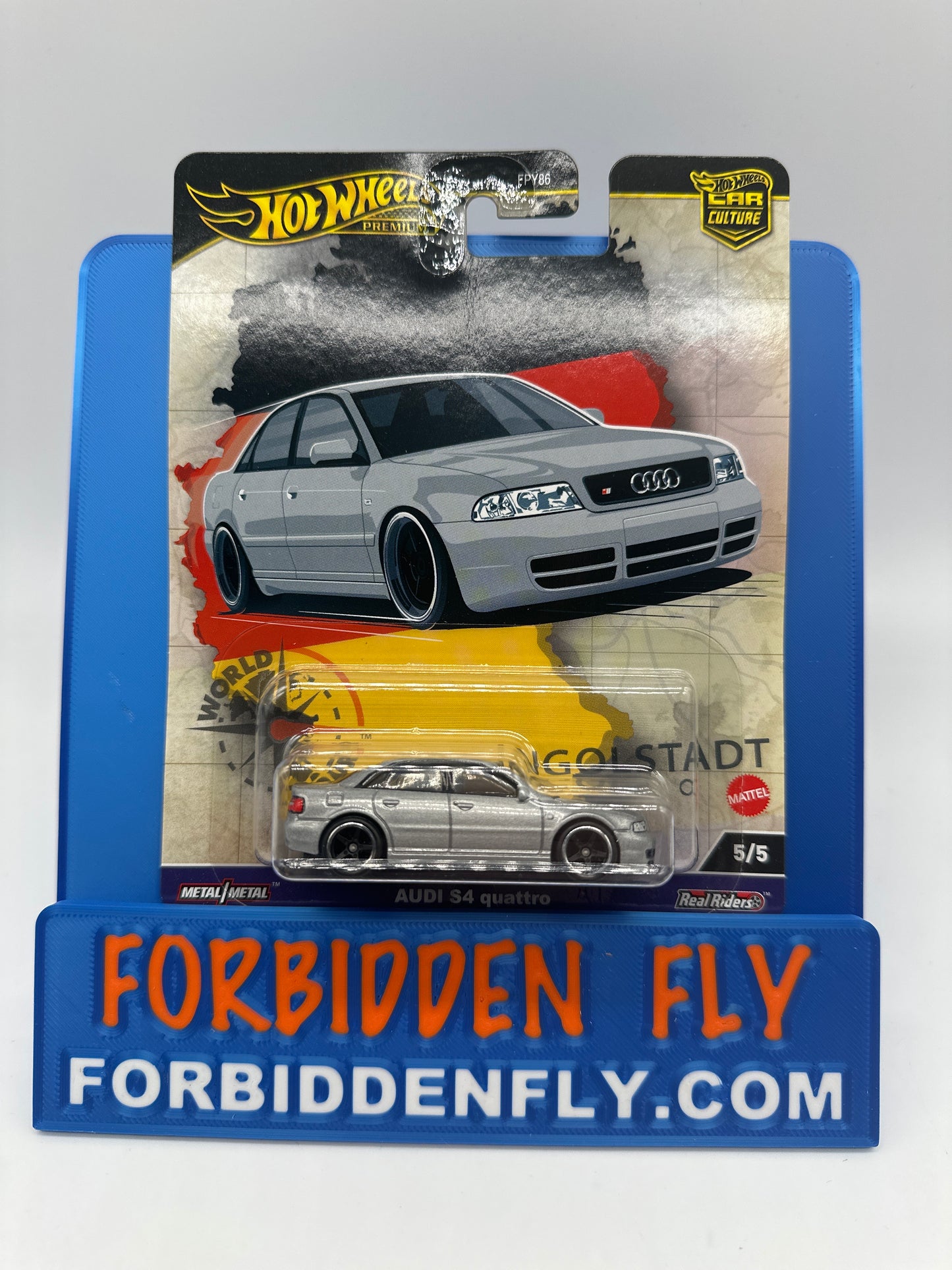 Hot Wheels Car Culture Premium - World Tour Series - #5/5 - Audi S4 Quattro