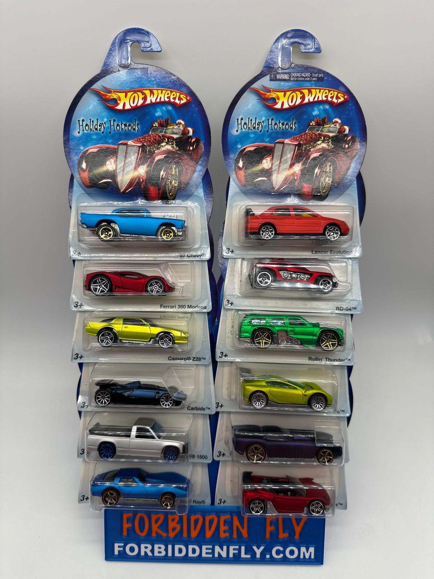 Hot Wheels - Wal Mart Exclusive 2006 Holiday Hot Rods Series - Complete Set of 12