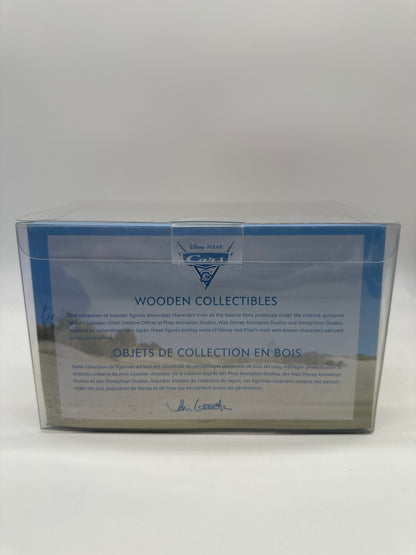 Disney Pixar Cars Movie - Wooden Collectibles - Disney Store Exclusive - Lightning McQueen & Cruz Ramirez