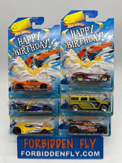 Hot Wheels - 2009 Happy Birthday Series - Complete Set of 6